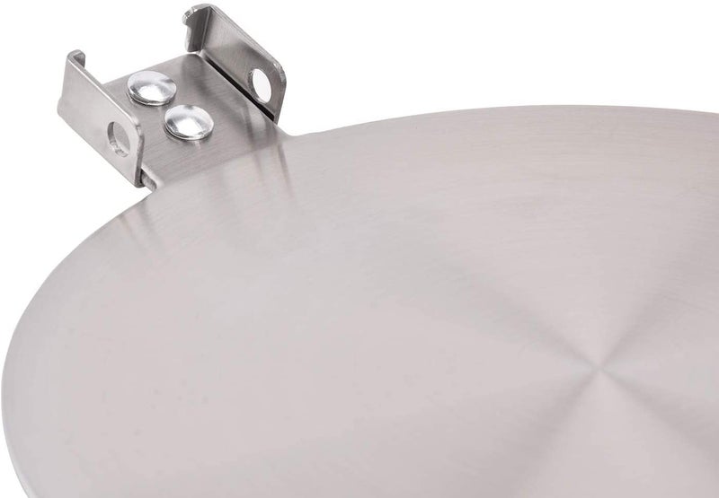CozyKit Heat Diffuser Stainless Steel Induction Adapter Plate Coffee Milk Cookware Induction Hob Heat Cooking Diffuser for Electric Stove 7.5inch - Image 3